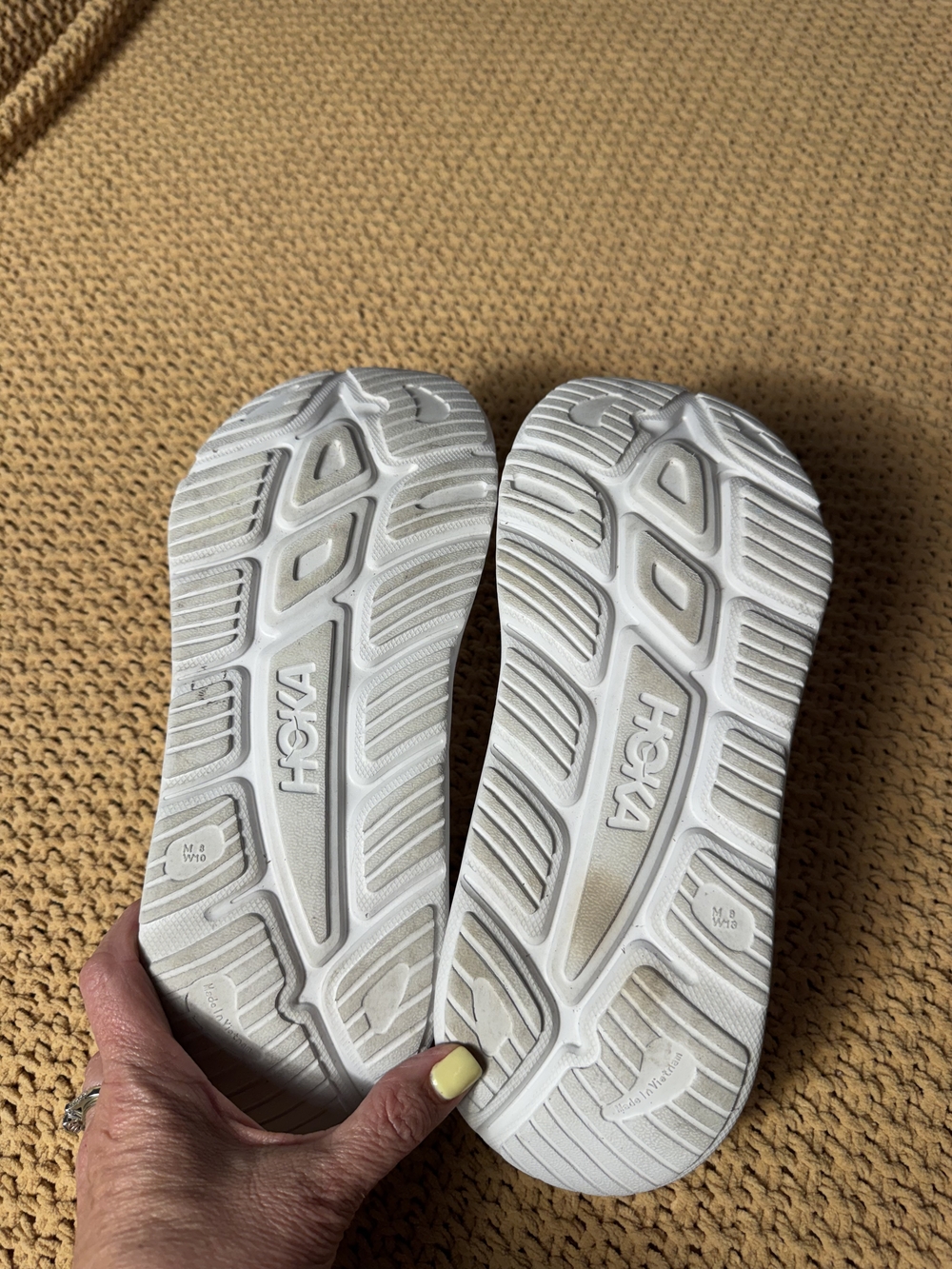 HOKA Vibrant Bloom Ora Slide 3 Sandals Womens Size 10 Mens Size 8 - Picture 4 of 5